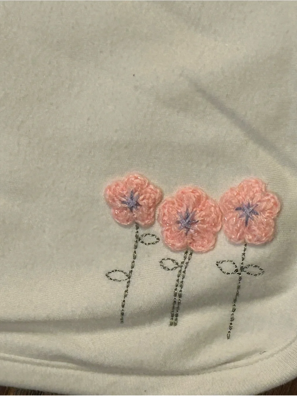New Baby Vintage Gymboree Azalea Floral Blanket Year 2000